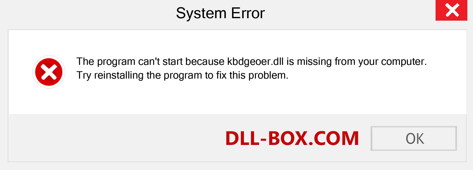  kbdgeoer.dll file is missing?. Download for Windows 7, 8, 10 - Fix  kbdgeoer dll Missing Error on Windows, photos, images